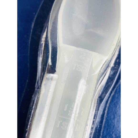 Vintage Tommee Tippee Baby Child Medicine Spoon 2 TSP 1981 Made In USA RARE!! - Picture 7 of 10